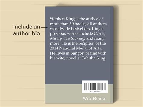 blurb in English .